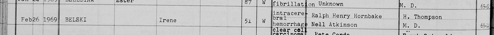 death cert